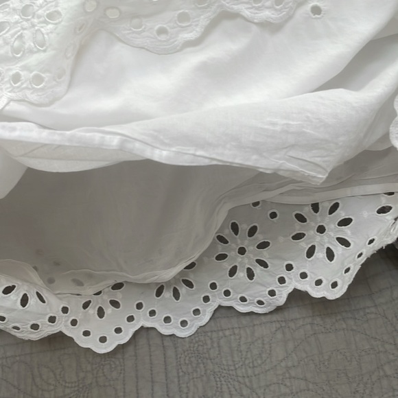 Vineyard Vines White Cotton Oversized Top Size Tag XL - Picture 5 of 5